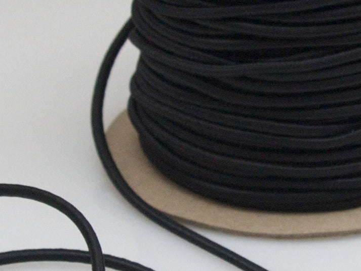 Elastic Cord - Black And White