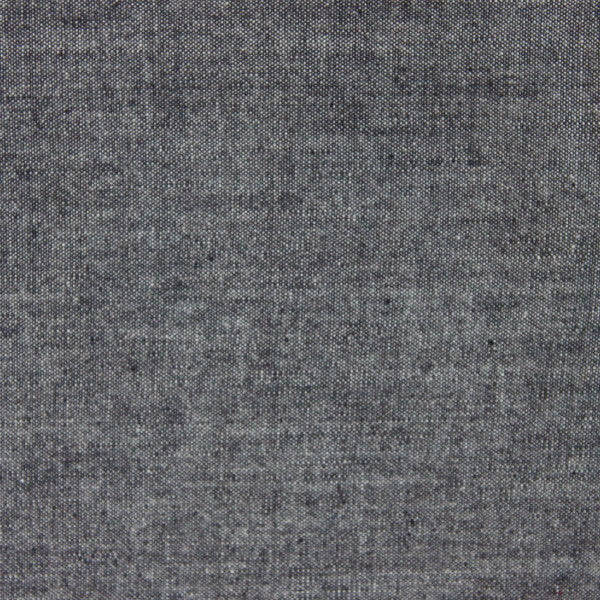 Organic Cotton Crossweave - Black