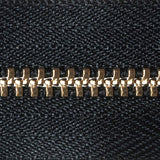 Brass Jeans Zip - Black 580