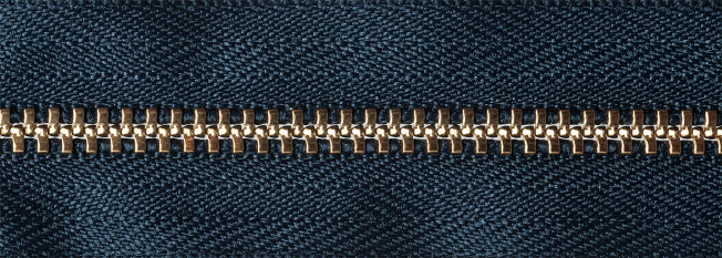Brass Jeans Zip - Dark Navy 560