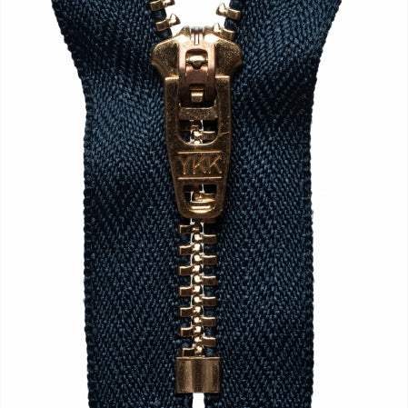 Brass Jeans Zip - Dark Navy 560