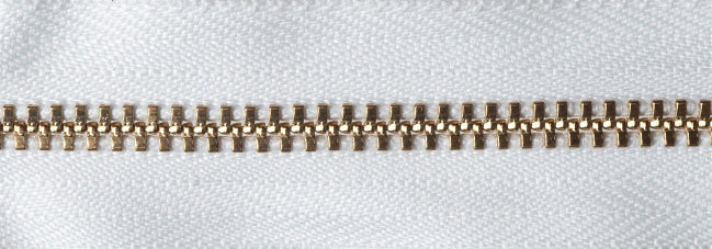 Brass Jeans Zip - White 501