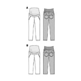 Burda Maternity 7165 - Skinny Jeans
