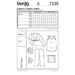 Burda Maternity 7239 - Jersey Separates