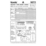 Burda Kids 9672 - Sporty Separates