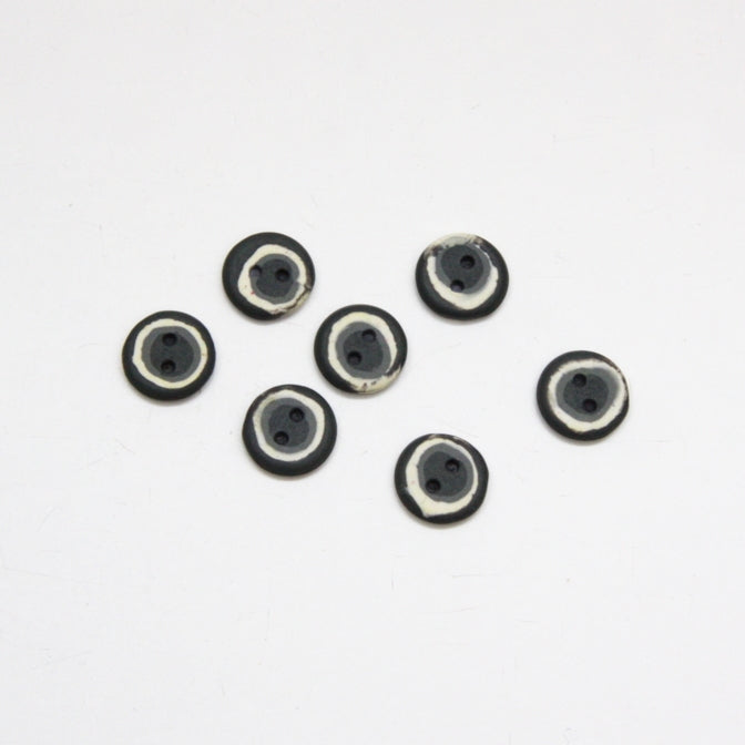 Polyester Shirt Buttons 15mm - Wormhole