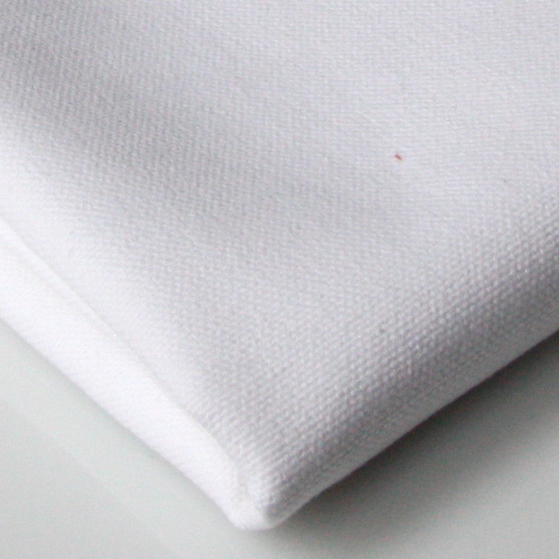 Organic Cotton Canvas - White