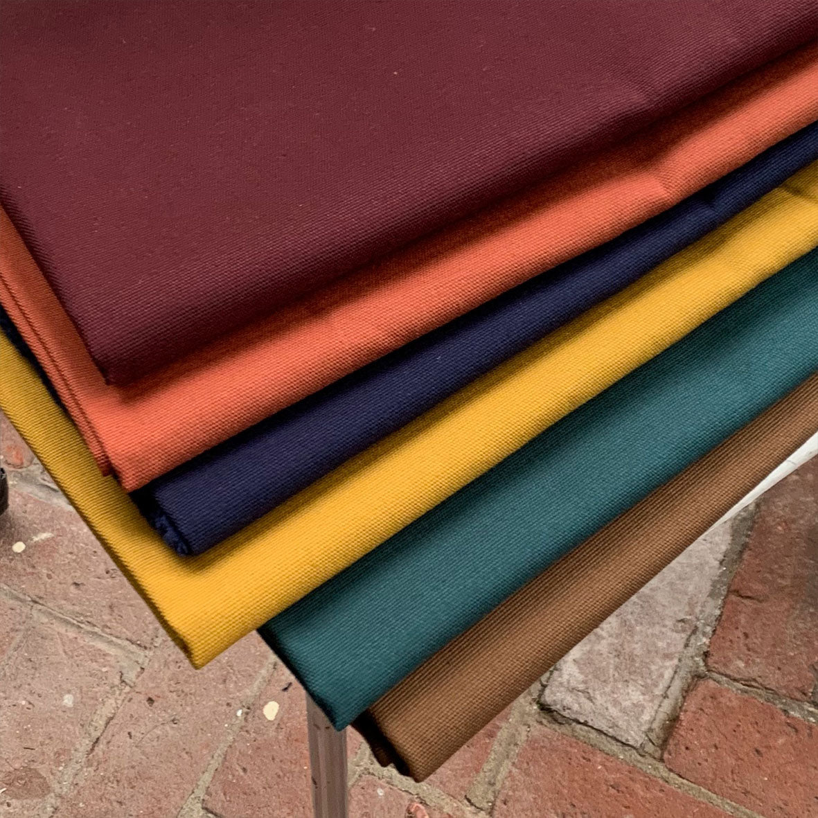 Organic Cotton Canvas - Sienna