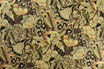 Luxury Printed Cotton Lawn - Capri - Brown