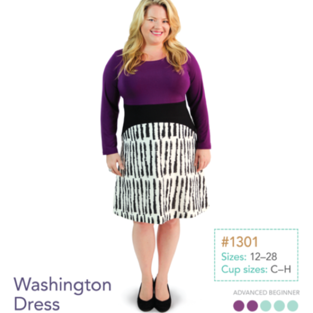 Cashmerette - Washington Contrast Dress