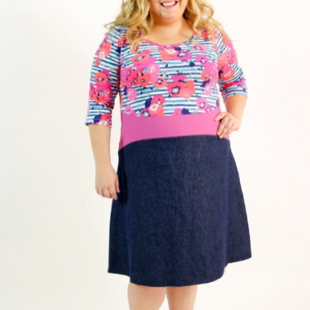 Cashmerette - Washington Contrast Dress