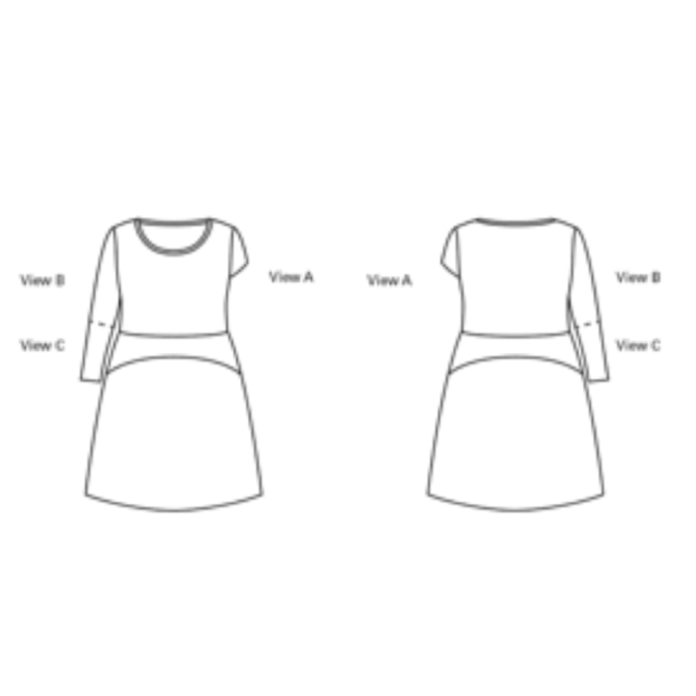 Cashmerette - Washington Contrast Dress