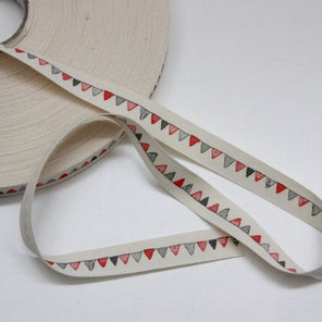 Cotton Ribbon - Bunting 17mm