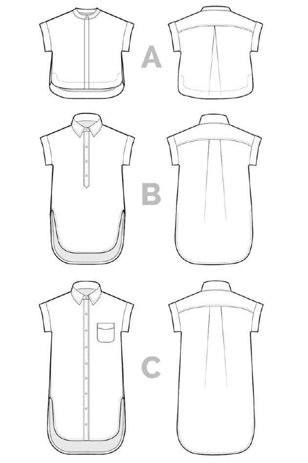 Closet Core Patterns - Kalle Shirts & Shirt Dress