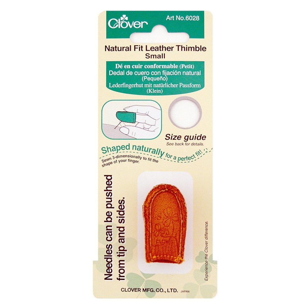 Clover 6028 - Leather Thimble Small