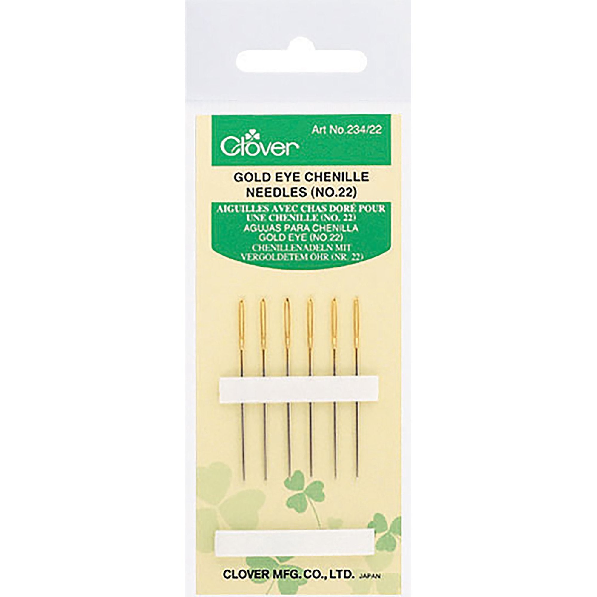 Clover 234/22 - Chenille Needles No. 22