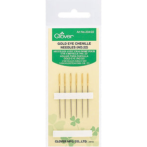 Clover 234/22 - Chenille Needles No. 22