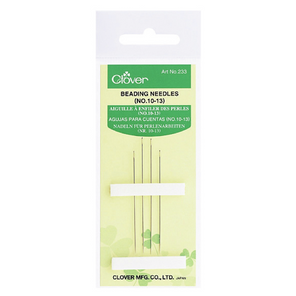 Clover 233 - Beading Needles No. 10-13