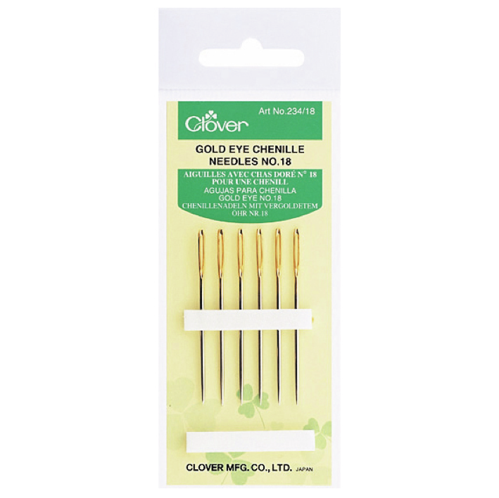 Clover 234/18 - Chenille Needles No. 18