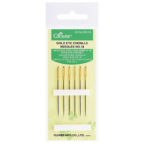 Clover 234/18 - Chenille Needles No. 18