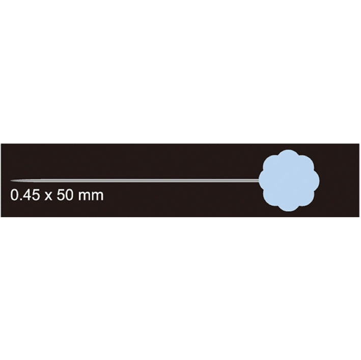 Clover 2510 - Fine Flower Head Quilt Pins Pack x 20