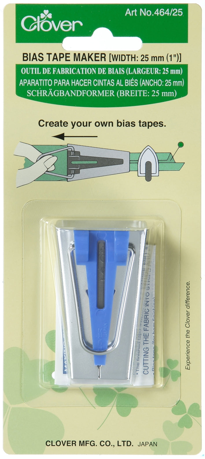Clover 464/25 - Bias Tape Maker 25mm