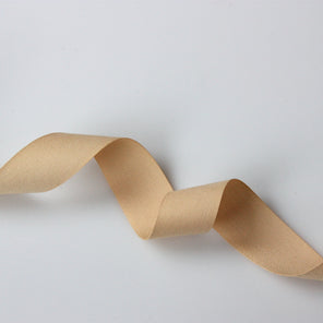 Coloured Cotton Tape - Beige