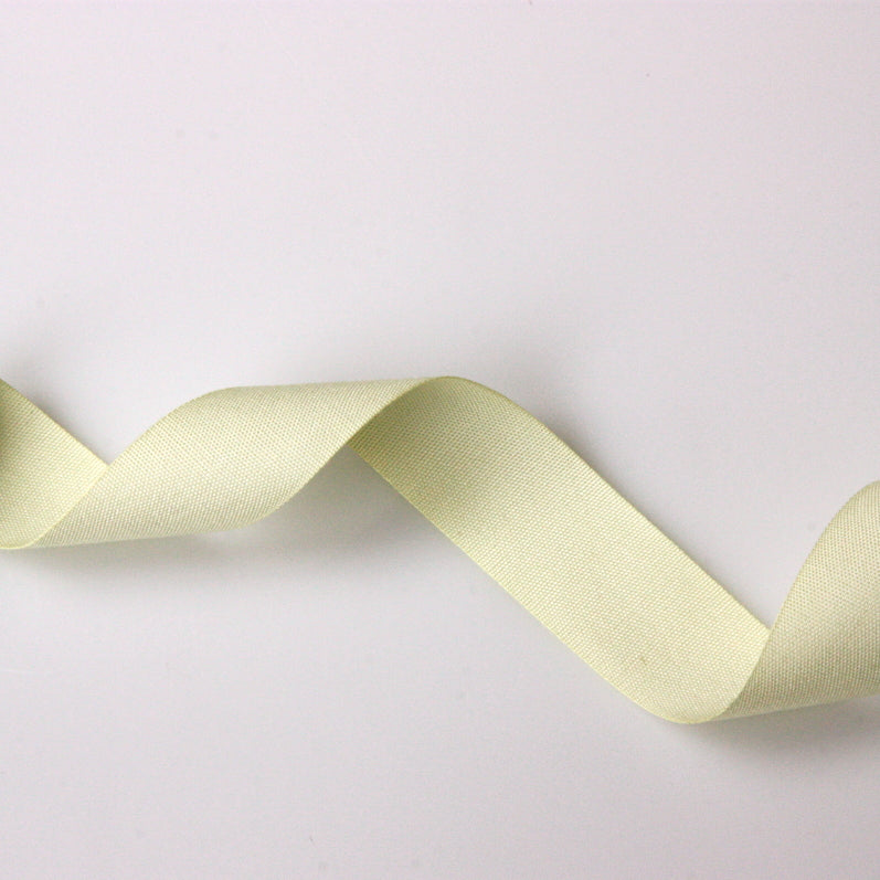 Coloured Cotton Tape - Pale Yellow