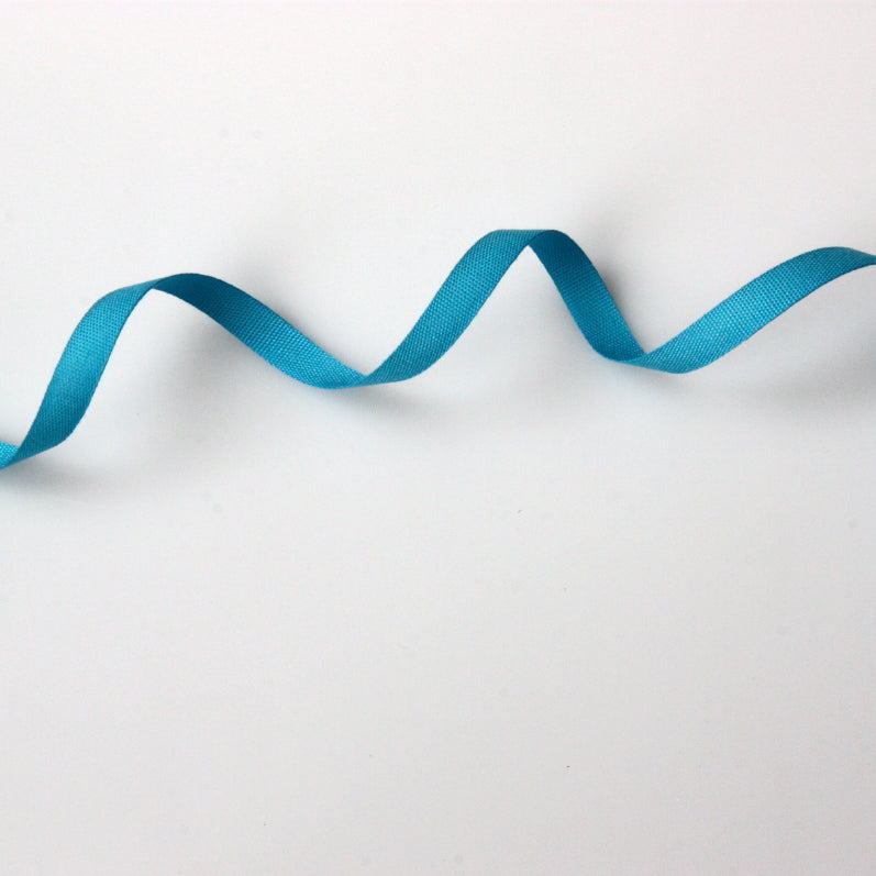 Coloured Cotton Tape - Turquoise