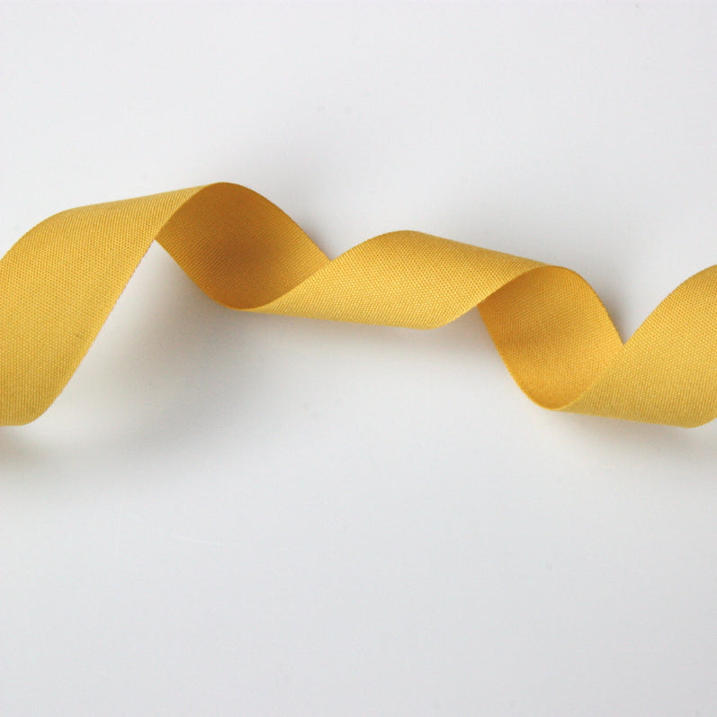Coloured Cotton Tape - Yellow