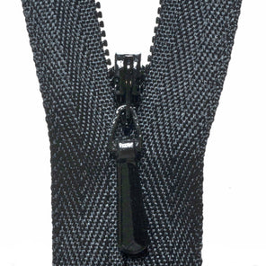 Concealed Zip - Black 580