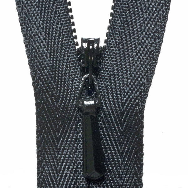 Concealed Zip - Black 580