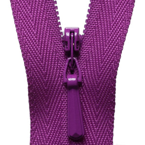 Concealed Zip - Cerise 299