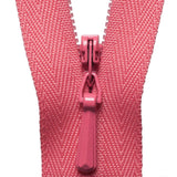 Concealed Zip - Coral Pink 338
