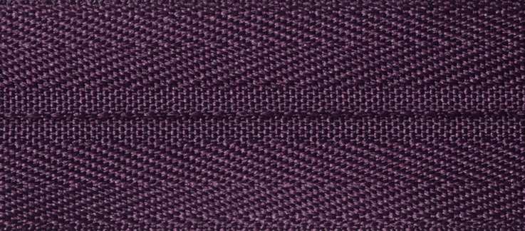 Concealed Zip - Damson 863