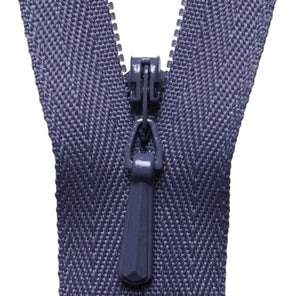 Concealed Zip - Dark Grape 380