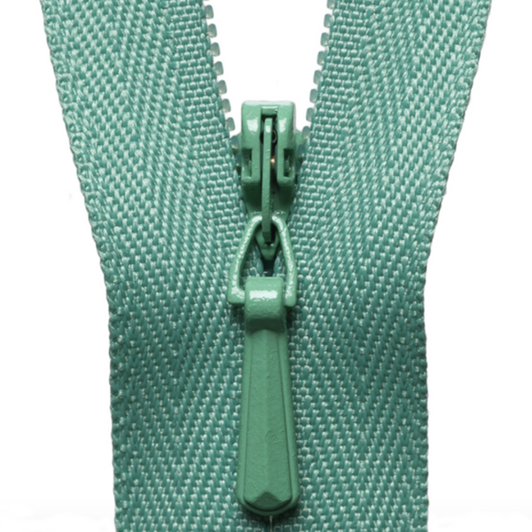 Concealed Zip - Dark Mint 004