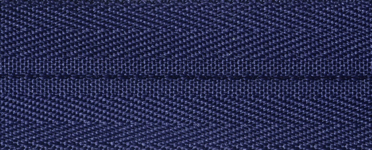 Concealed Zip - Dark Purple 866