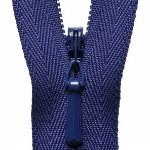 Concealed Zip - Dark Purple 866