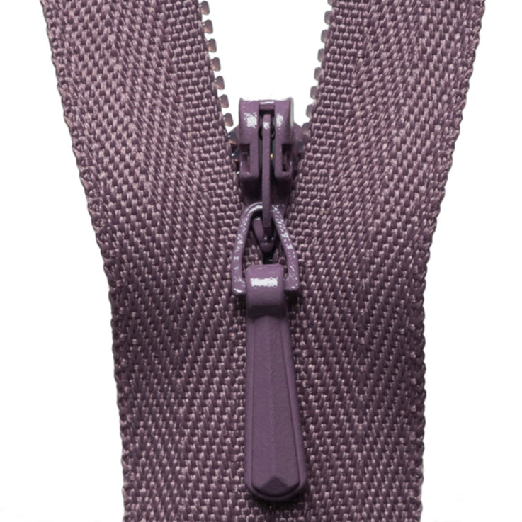 Concealed Zip - Grape 206