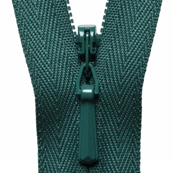 Concealed Zip - Hunter Green 530