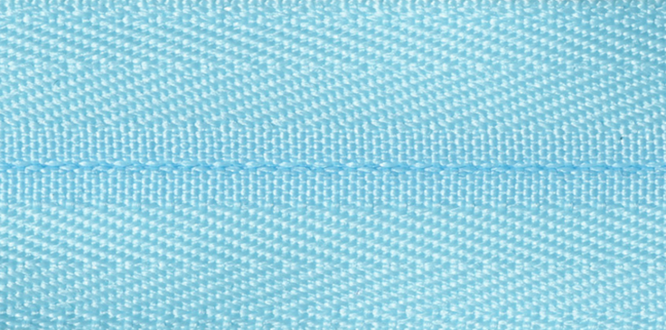 Concealed Zip - Light Blue 026