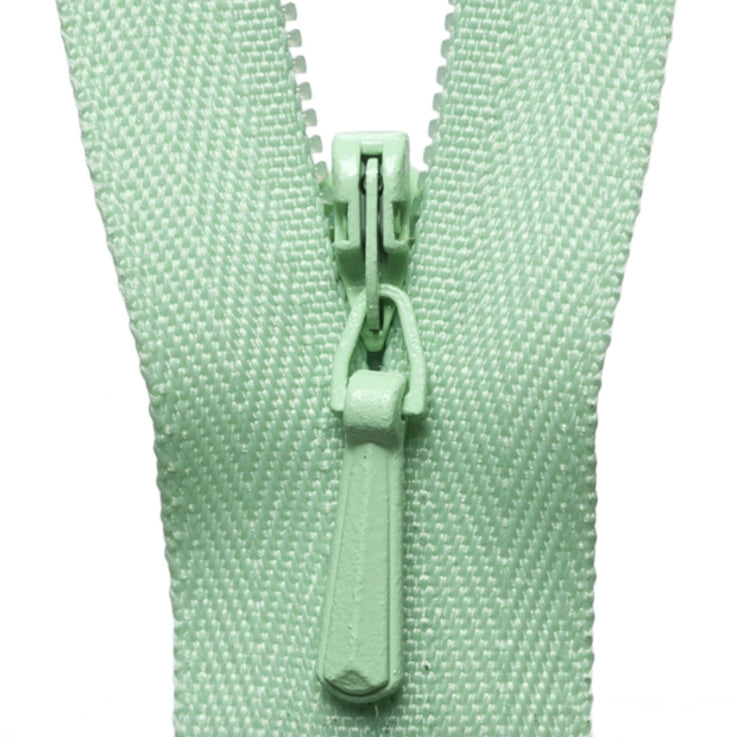 Concealed Zip - Pale Mint 531