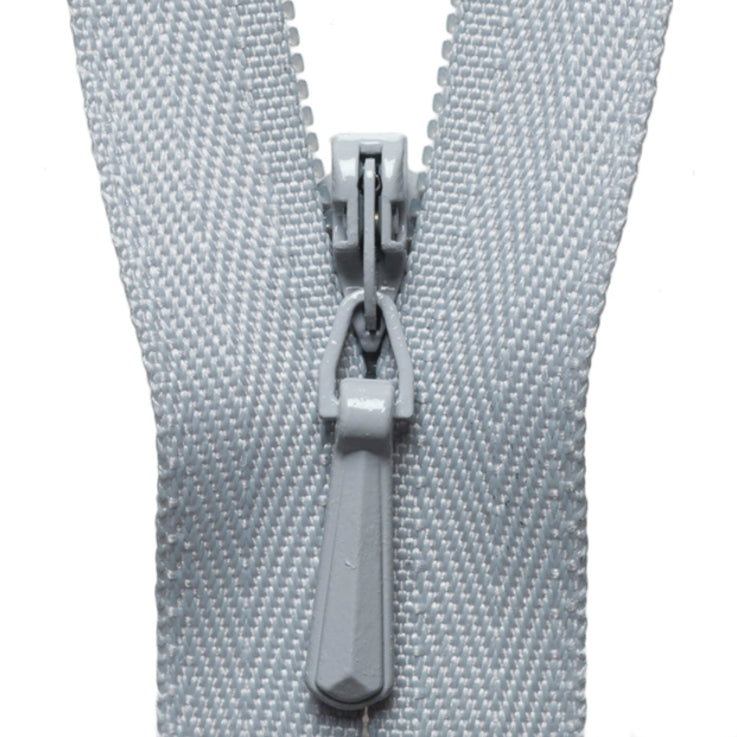 Concealed Zip - Silver 336