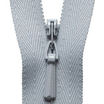 Concealed Zip - Silver 336