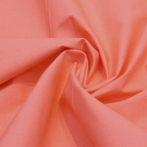Wide Cotton Plains - Coral