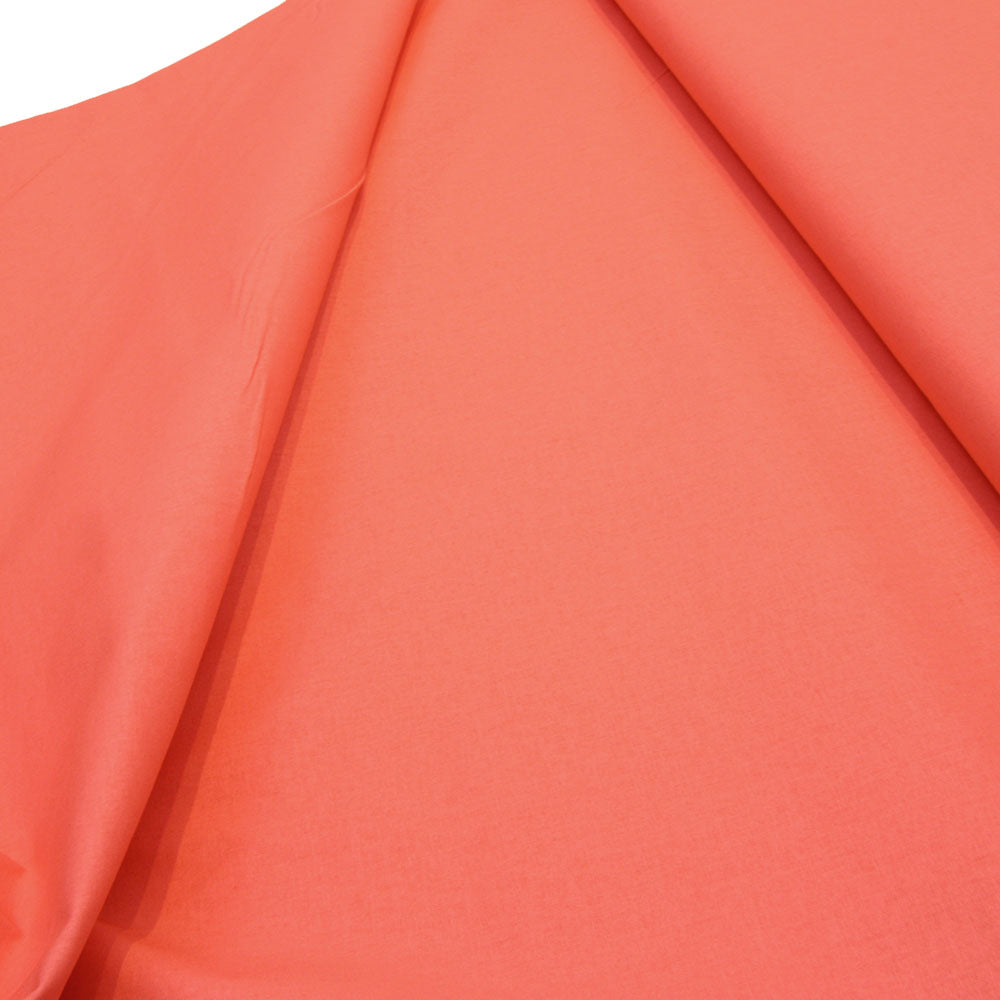 Wide Cotton Plains - Coral