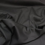 heavy black cotton drill fabric