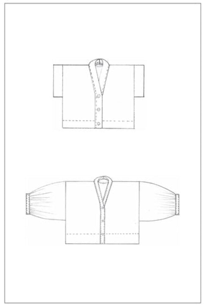 Birgitta Helmersson - Zero Waste Cropped Shirt - Size Two - PDF Pattern