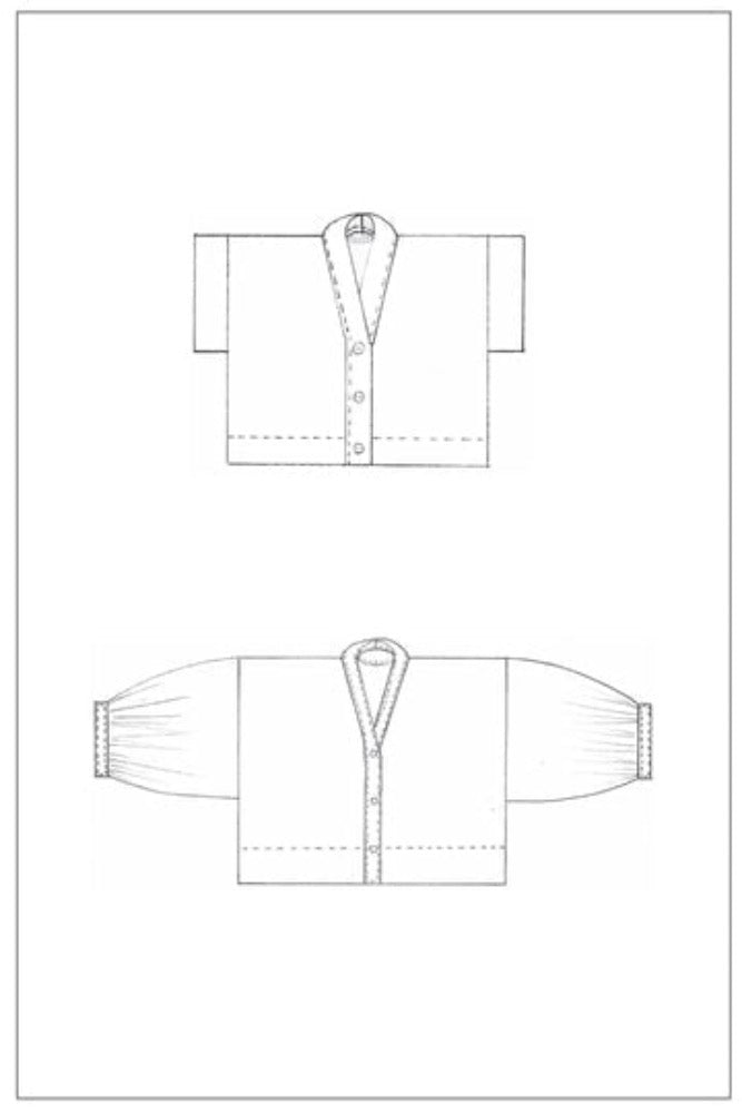 Birgitta Helmersson - Zero Waste Cropped Shirt - Size One - PDF Pattern